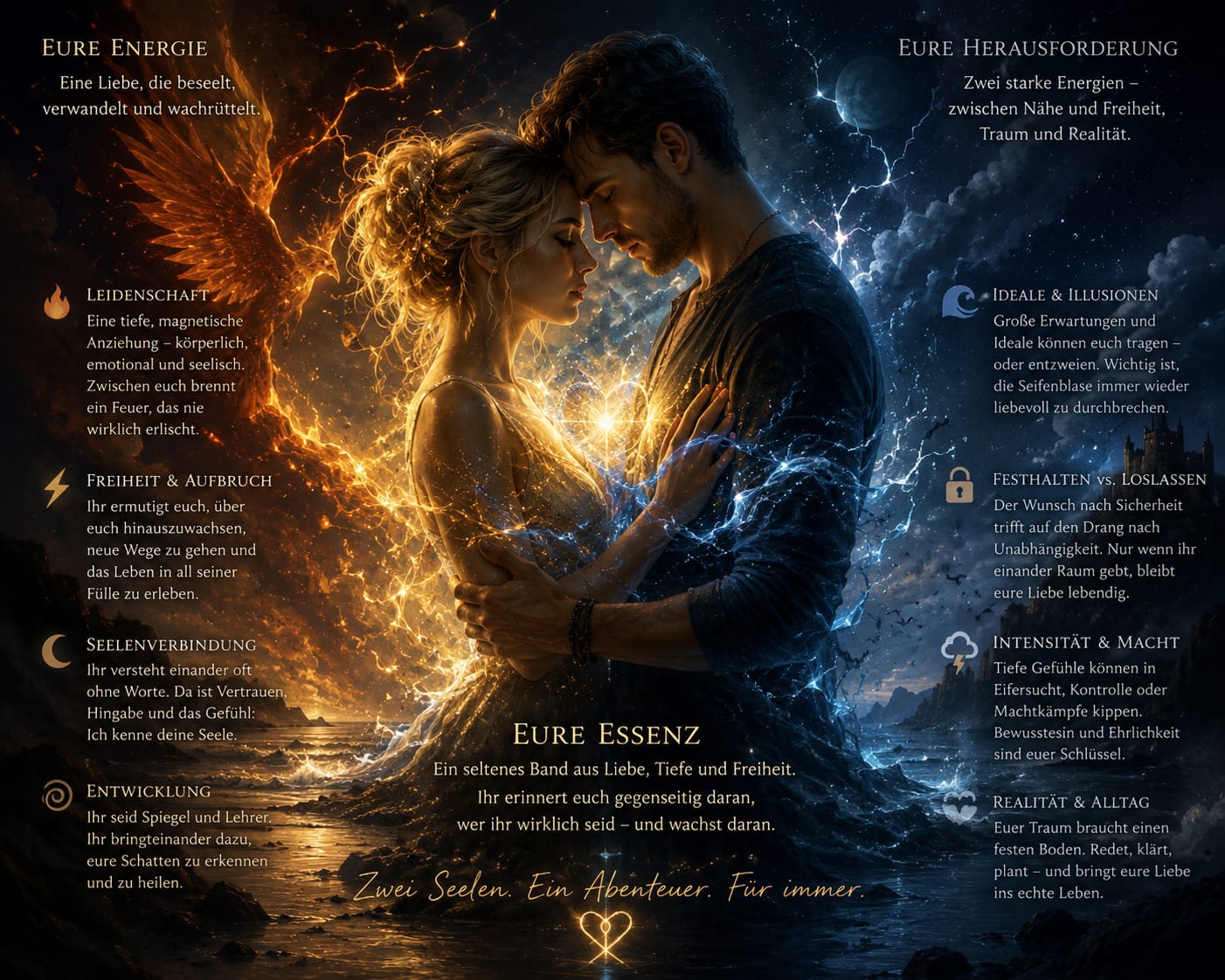 SoulCouple™ — energetisches Visual eurer gemeinsamen Energie